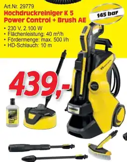Zgonc Hochdruckreiniger K 5 Power Control + Brush AE Angebot