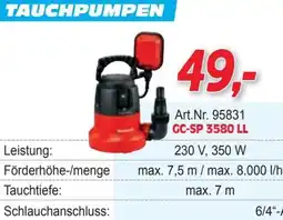 Zgonc Tauchpumpen Angebot