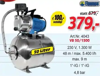 Zgonc Hauswasserwerke inox/inox Angebot