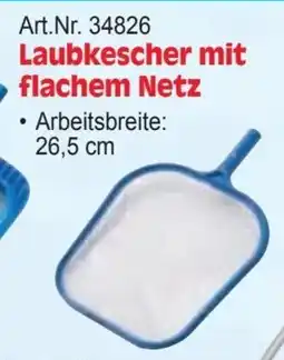 Zgonc Laubkescher mit flachem Netz Angebot