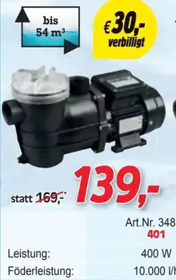 Zgonc Schwimmbad-Filterpumpen Angebot