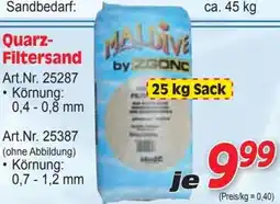 Zgonc Quarz- Filtersand Angebot