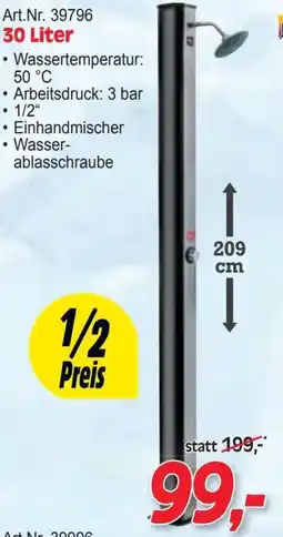 Zgonc Solar-gartenduschen Angebot