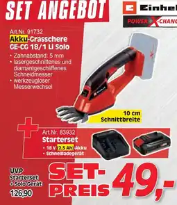 Zgonc Akku-Grasschere GE-CG 18/1 Li Solo Angebot