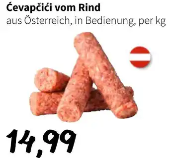 Der Grissemann Ćevapčići vom Rind Angebot