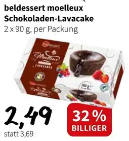 Der Grissemann beldessert moelleux Schokoladen-Lavacake Angebot