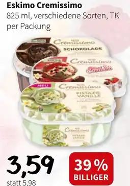 Der Grissemann Eskimo Cremissimo Angebot