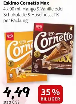 Der Grissemann Eskimo Cornetto Max Angebot