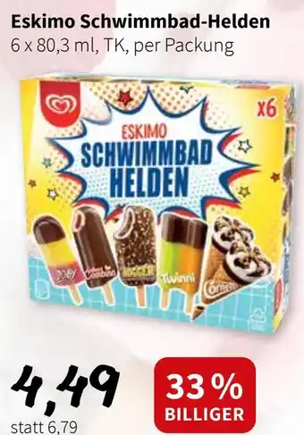 Der Grissemann Eskimo Schwimmbad-Helden Angebot