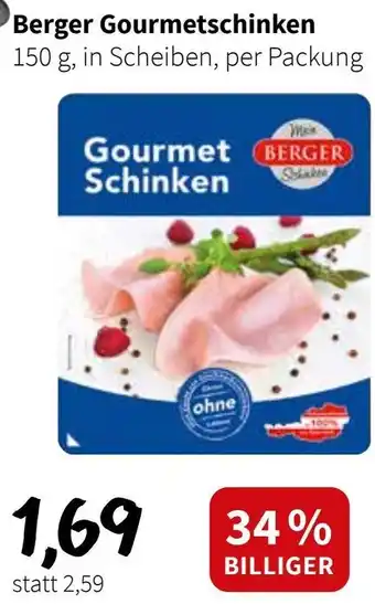 Der Grissemann Berger Gourmetschinken Angebot