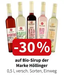 Der Grissemann auf Bio-Sirup der Marke Höllinger Angebot