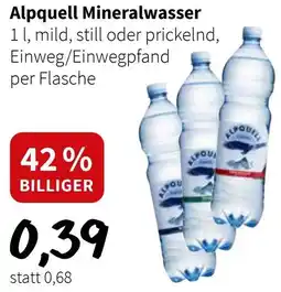 Der Grissemann Alpquell Mineralwasser Angebot