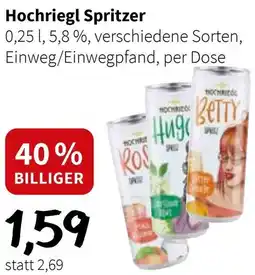 Der Grissemann Hochriegl Spritzer Angebot