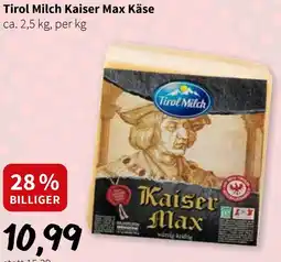 Der Grissemann Tirol Milch Kaiser Max Käse Angebot
