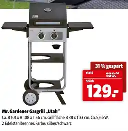 Der Grissemann Mr. Gardener Gasgrill,,Utah Angebot