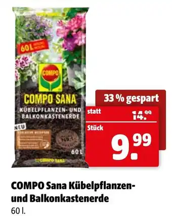 Der Grissemann Compo sana kübelpflanzen- und balkonkastenerde Angebot