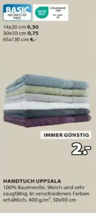 JYSK Handtuch uppsala Angebot