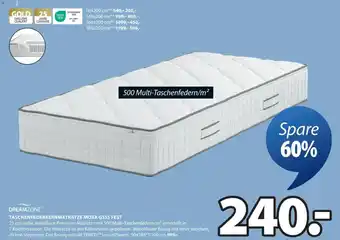 JYSK Taschenfederkernmatratze mora gs55 fest Angebot
