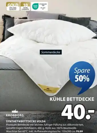 JYSK Synthetikbettdecke volda Angebot