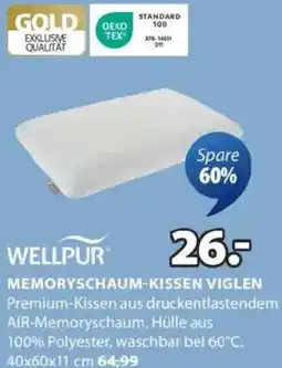 JYSK Memoryschaum-kissen viglen Angebot