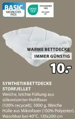 JYSK Synthetikbettdecke storfjellet Angebot