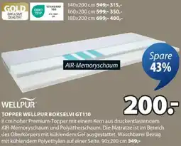 JYSK Topper wellpur bokselvi gt110 Angebot