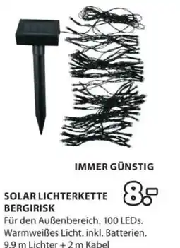 JYSK Solar lichterkette bergirisk Angebot