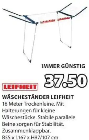 JYSK Wäscheständer leifheit Angebot