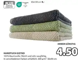 JYSK Handtuch gistad Angebot