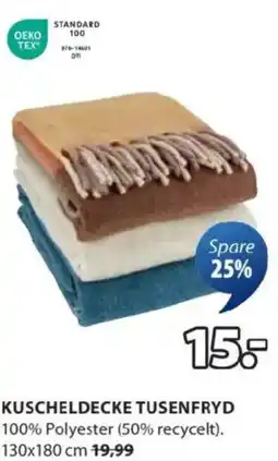 JYSK Kuscheldecke tusenfryd Angebot
