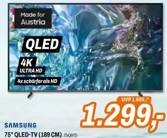 Expert 75" qled-tv (189 cm) Angebot