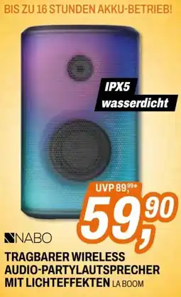 Expert Tragbarer wireless audio-partylautsprecher mit lichteffekten Angebot