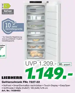 EP Gefrierschrank FNc 7227-22 Angebot