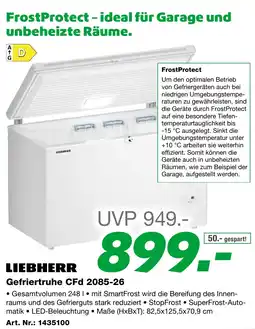EP Gefriertruhe CFd 2085-26 Angebot