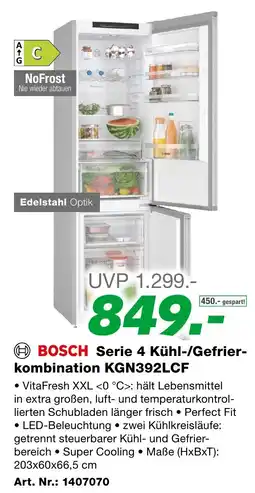 EP Serie 4 Kühl-/Gefrier- kombination KGN392LCF Angebot