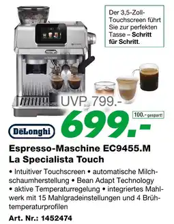 EP Espresso-Maschine EC9455.M La Specialista Touch Angebot