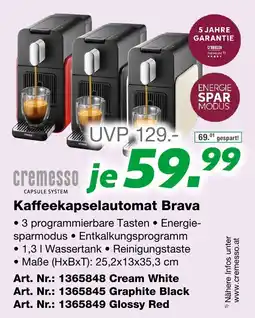 EP Kaffeekapselautomat Brava Angebot