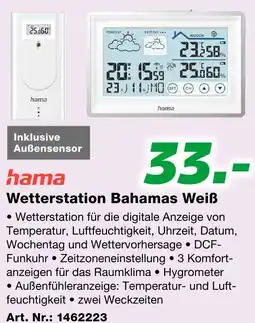 EP Wetterstation Bahamas Weiß Angebot