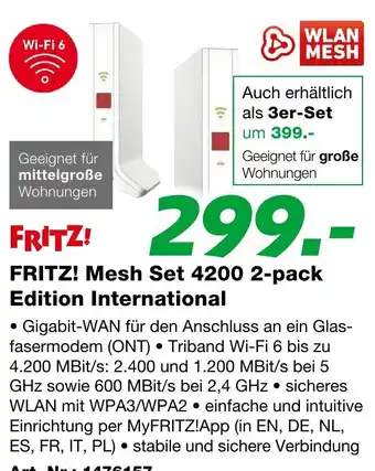 EP Mesh Set 4200 2-pack Edition International Angebot
