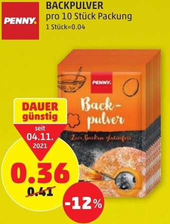 PENNY Backpulver Angebot