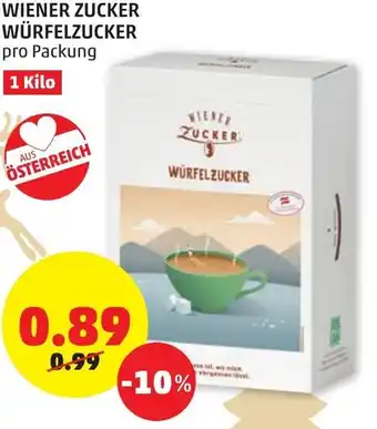 PENNY Wiener Zucker Würfelzucker 1k Angebot