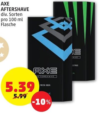 PENNY Axe Aftershave 100 ml Angebot