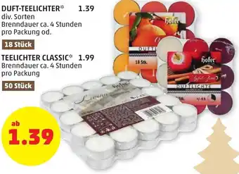 PENNY Duft-Teelichter, Teelichter Classic Angebot