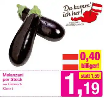 Sutterlüty Melanzani per Stück Angebot