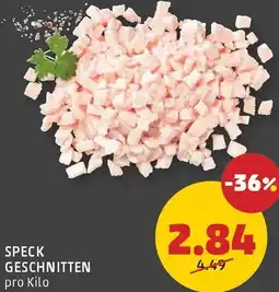 PENNY Speck geschnitten Angebot