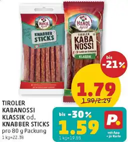 PENNY Kabanossi handl knabber sticks Angebot