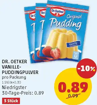 PENNY Vanille- puddingpulver Angebot