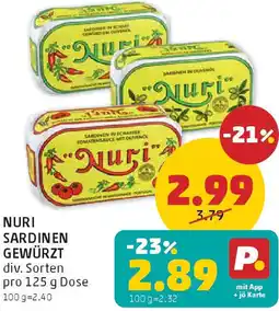 PENNY Sardinen gewürzt Angebot