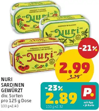 PENNY Sardinen gewürzt Angebot