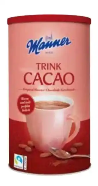 Transgourmet Manner Trink Cacao Angebot